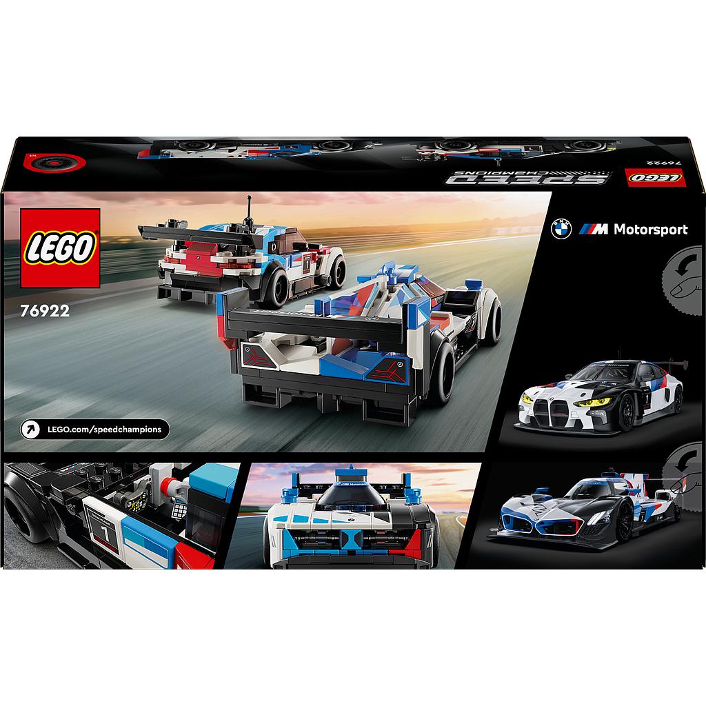 lego_speed_​​champions_bmw_m4_gt3_&amp;_bmw_m_hybrid_v8_võidusõiduautod_76922L_6