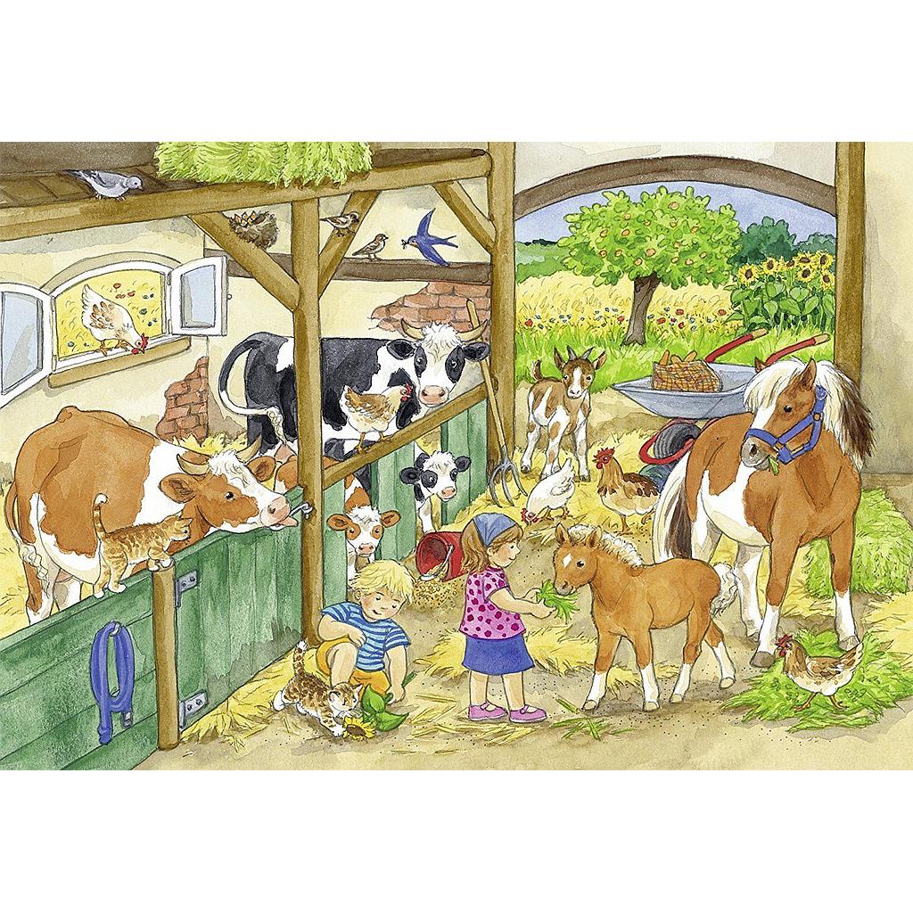 ravensburger_pusle_2x24_tk_päev_farmis_091959V_2