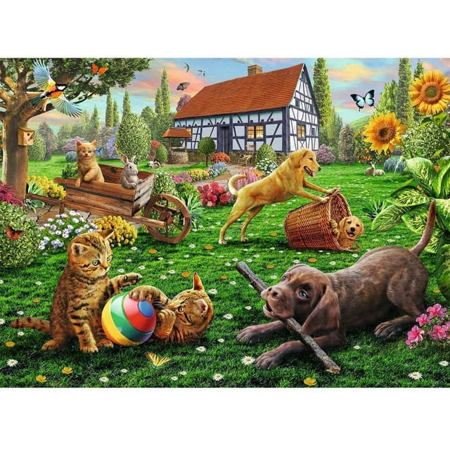ravensburger_pusle_200_tk_kassid-koerad_mängimas_128280V_1