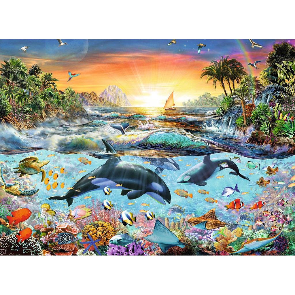 ravensburger_pusle_200_tk_delfiinid_128044V_1