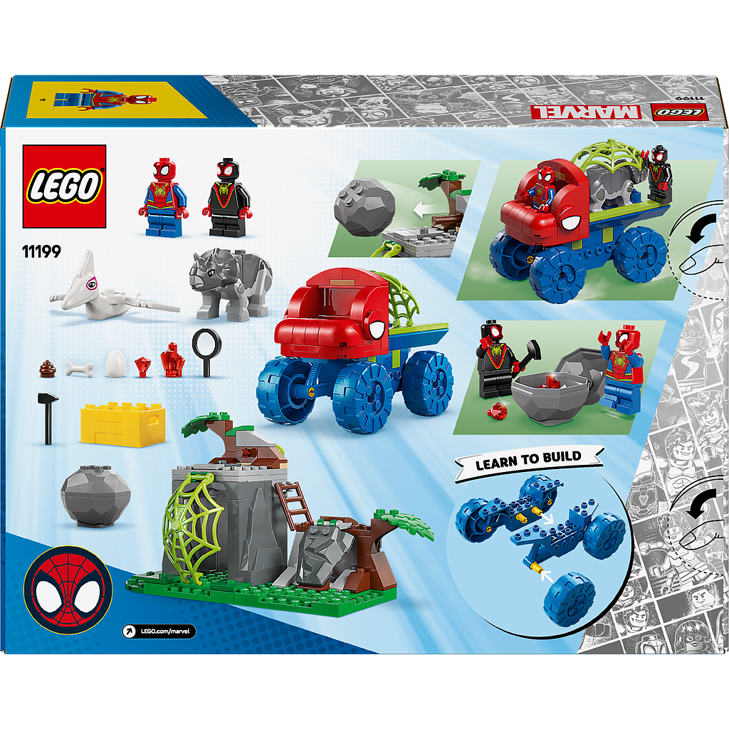 lego_spidey_meeskonna_dinosauruseroomiku_päästmine_11199L_1