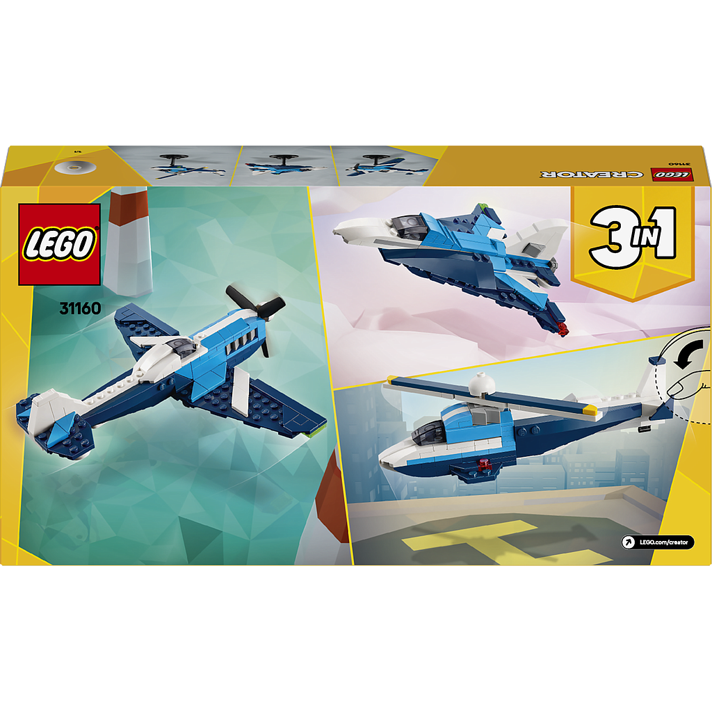 lego_creator_lennukid:_võidusõidulennuk_31160L_1
