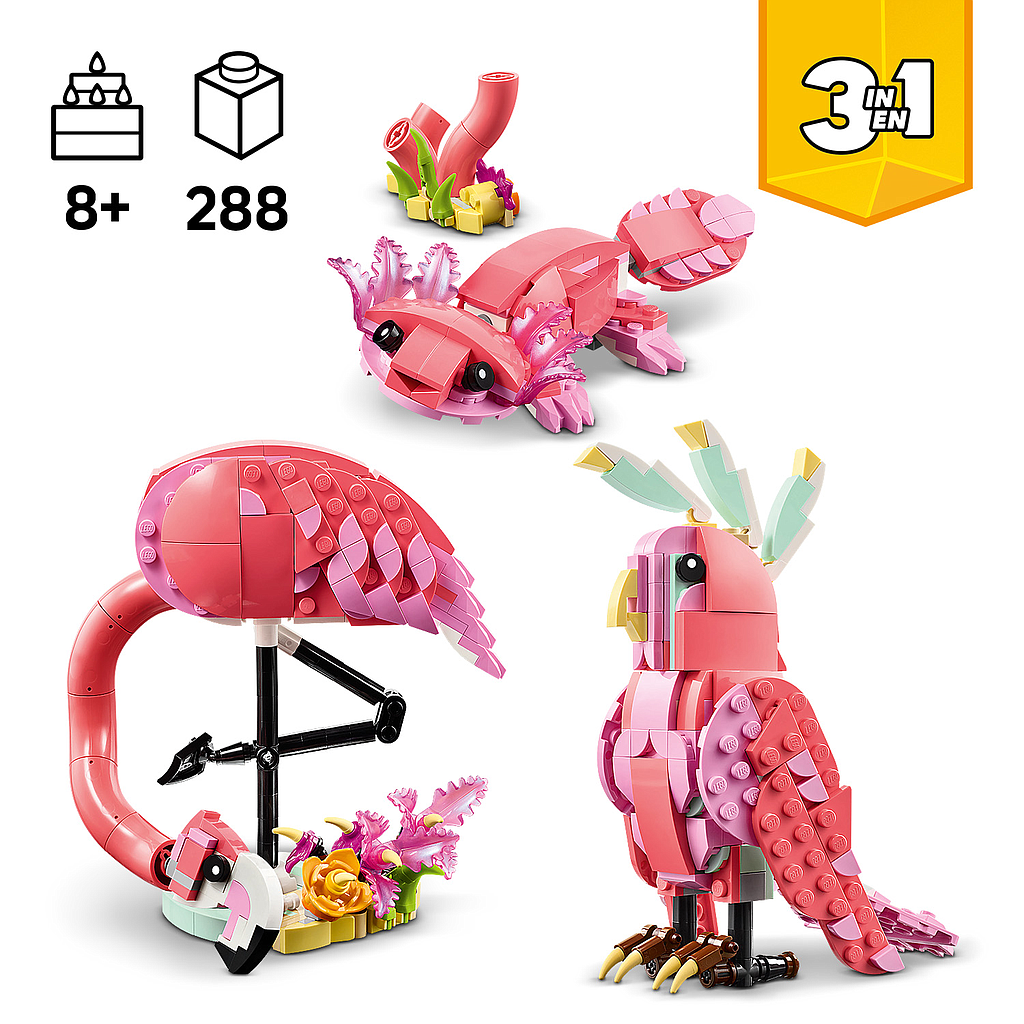 lego_creator_metsloomad:_roosa_flamingo_31170L_1