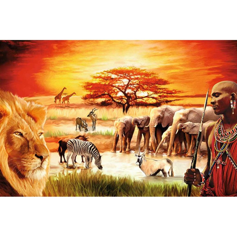ravensburger_pusle_3000_tk_savanniloomad_170562V_1