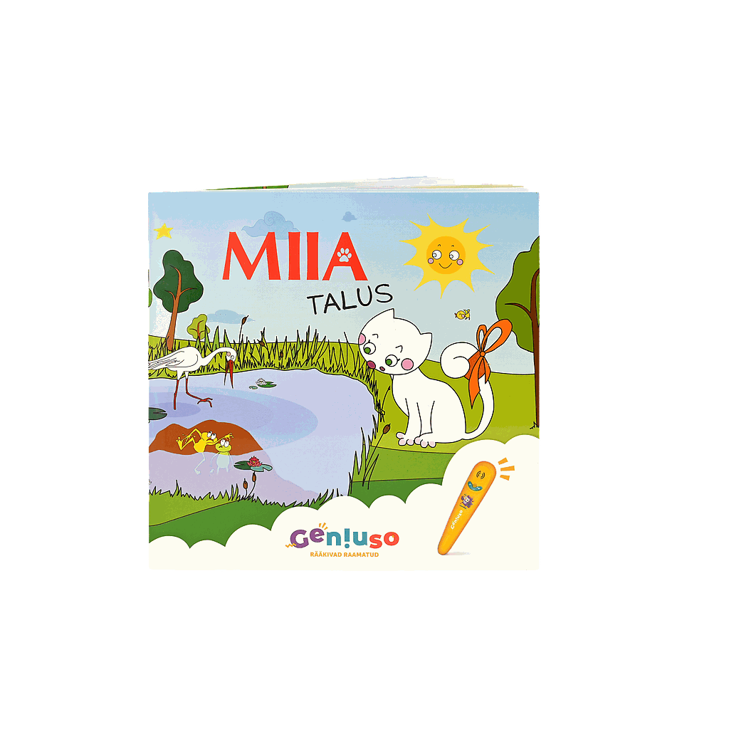 geniuso_miia_põhikomplekt:_pliiats,_rääkivad_raamatud_&quot;talus&quot;_ja_&quot;linnas&quot;_ning_kandekott_634983G_2