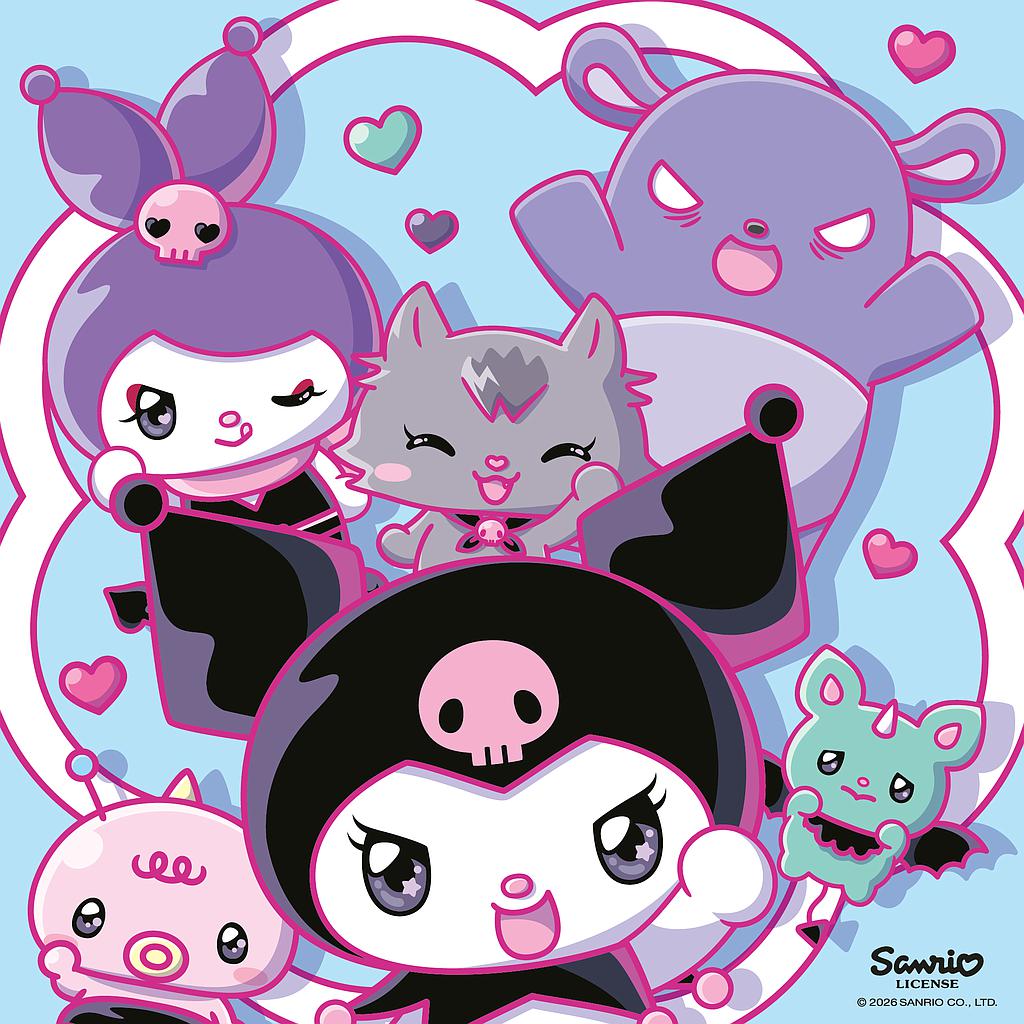 ravensburger_pusle_3x49_tk:_hello_kitty_kuromi_sõitmas_12004332V_2