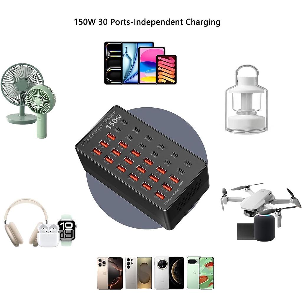 usb_laadimisjaam_150w_30_porti_usb-c_ja_usb-a_B0FLCH1WYC_1