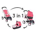 Smoby 3-in-1 pushchair, stroller and pram