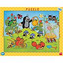 Dino Frame Puzzle 40 Pieces: The Mole With A Watering Can
