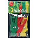 Bini Rabbit-Shaped Balloons, 3 Pieces
