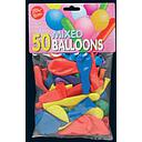 Bini Mixed Balloons, 50 Pieces