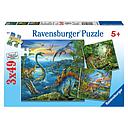 Ravensburger Puzzle 3x49 pc Dinosaurs