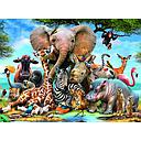 Ravensburger Puzzle 300 pc African Friends