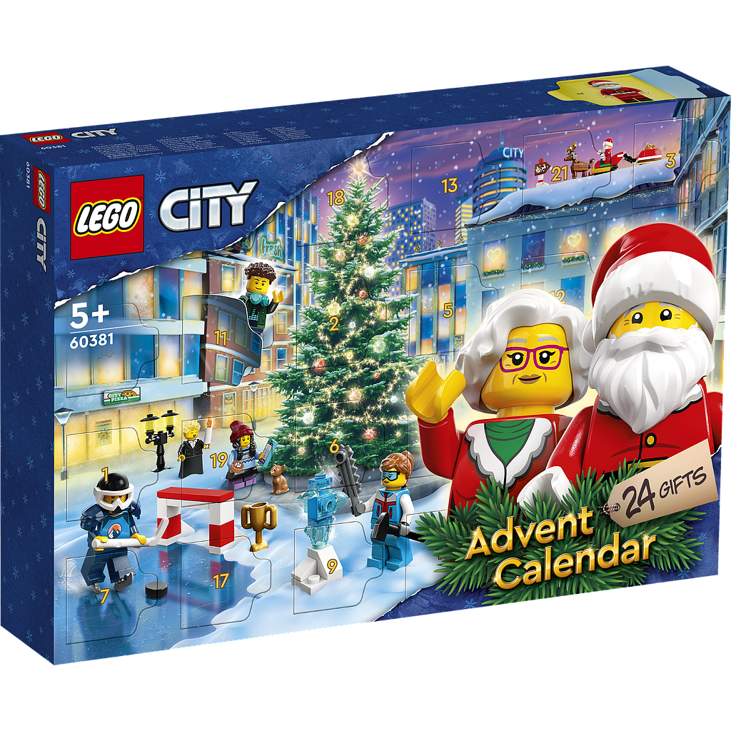 LEGO City Advent Calendar Insplay