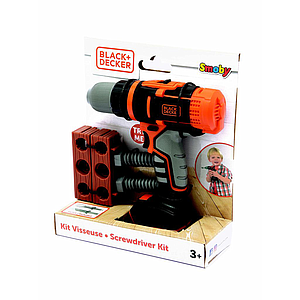 Smoby B&amp;D Mechanical Drill &amp; Accessories