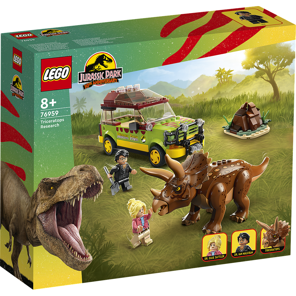LEGO Jurassic World Triceratops Research