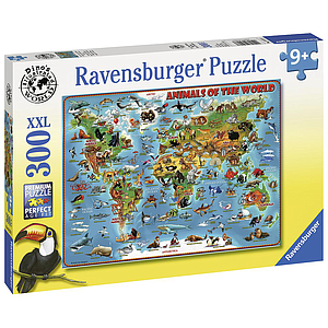 Ravensburger Puzzle 300 pc Animals of the World