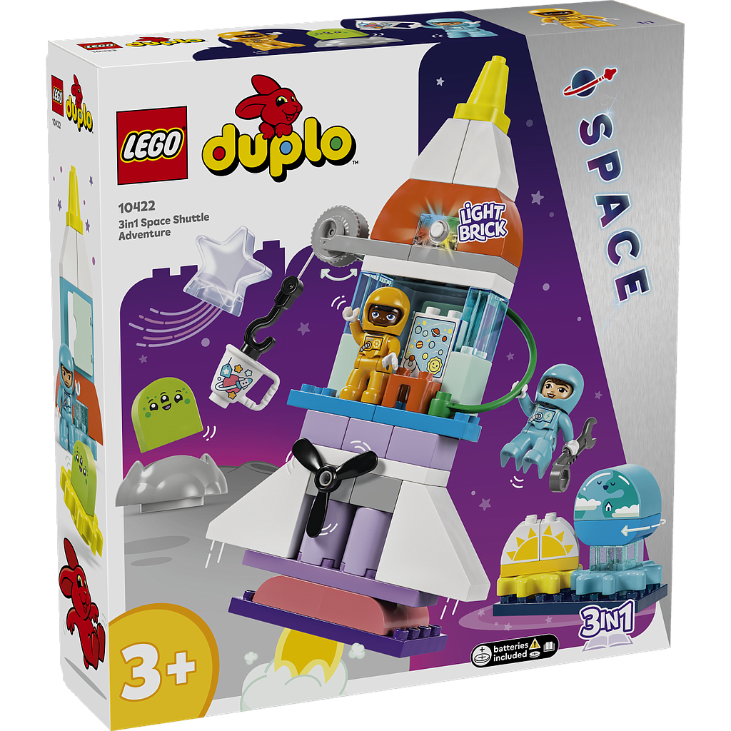 LEGO DUPLO 3in1 Space Shuttle Adventure