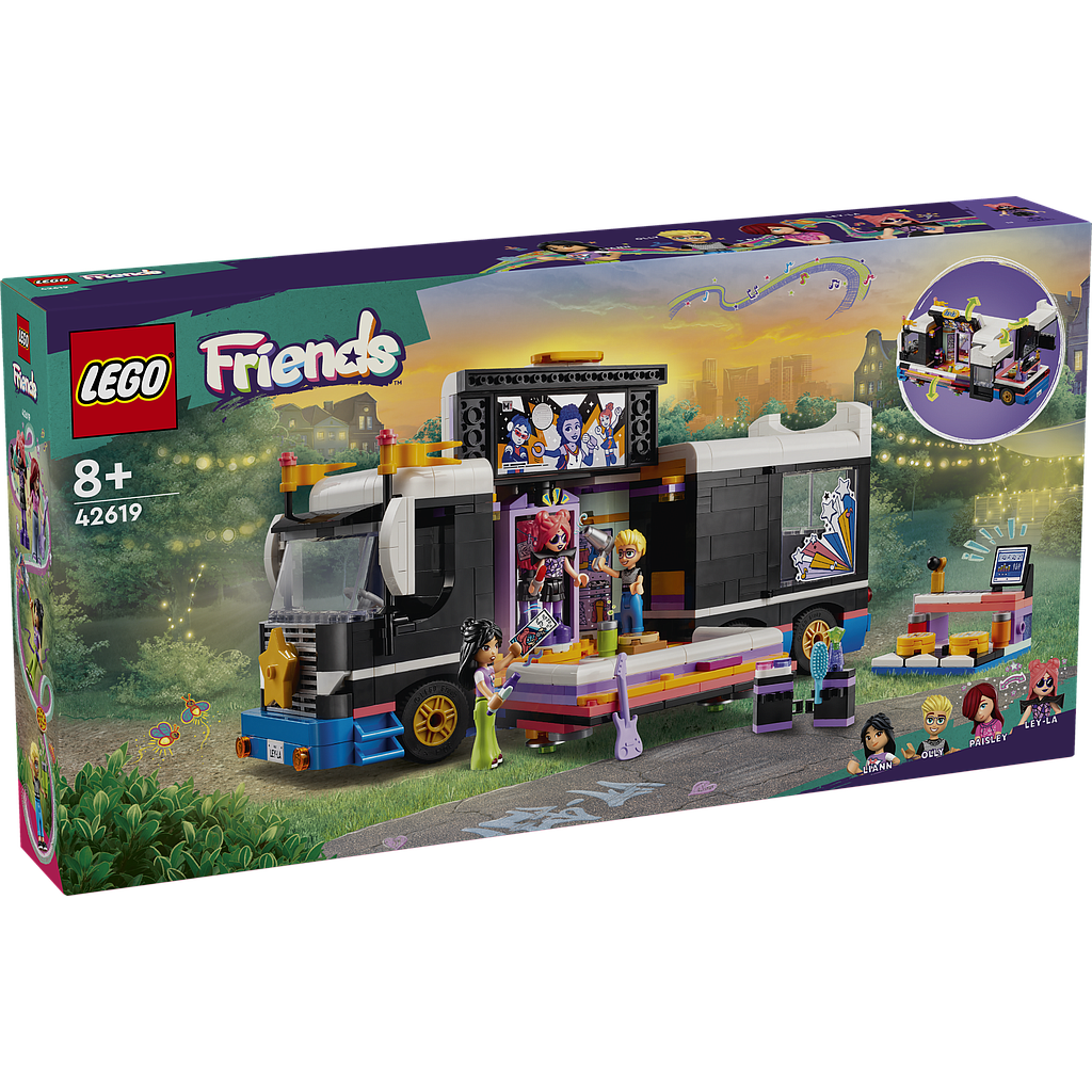 LEGO Friends Pop Star Music Tour Bus