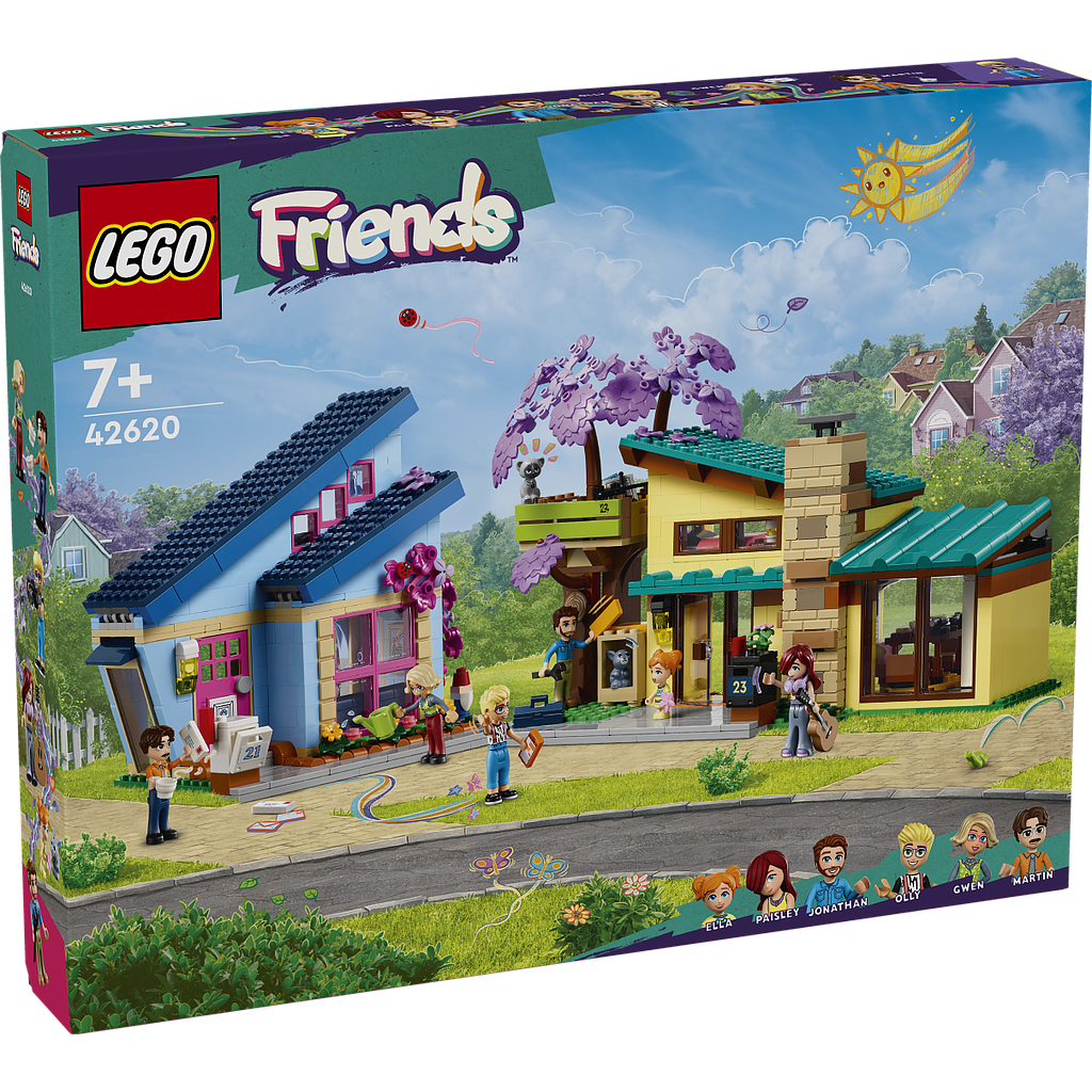 LEGO Friends Olly and Paisley's Family Houses