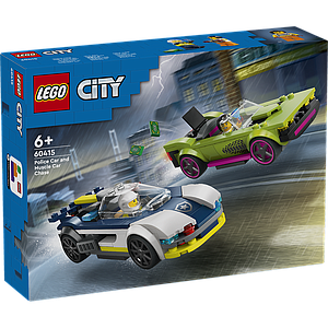 LEGO City Police Car and Muscle Car Chase
