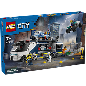 LEGO City Politsei mobiilne kuriteolabori veok