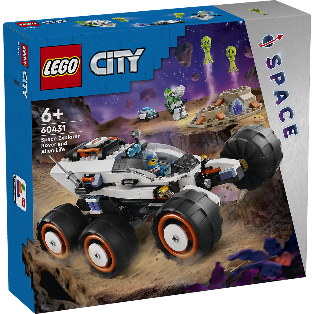 LEGO City Space Explorer Rover and Alien Life