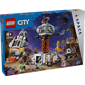 LEGO City Space Base and Rocket Launchpad