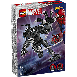 LEGO Super Heroes Venom Mech Armor vs. Miles Morales