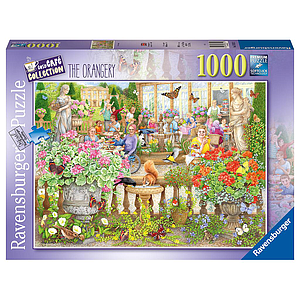 Ravensburger Puzzle 1000 pc Cozy Outdoor Cafe