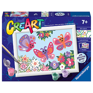 Ravensburger Paint by Numbers Happy Butterflies