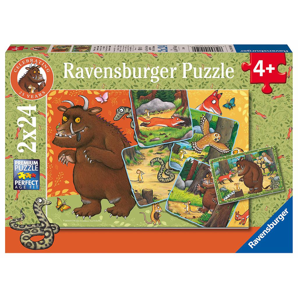 Ravensburger Puzzle 2x24 pc Forest Dwellers