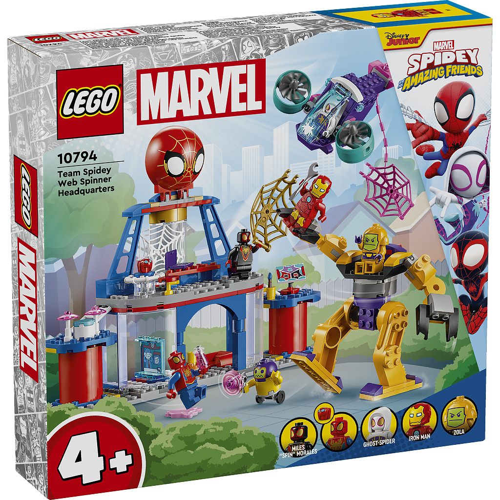 LEGO Spidey Team Spidey Web Spinner Headquarters