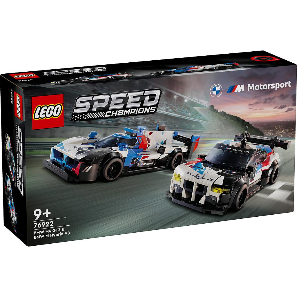 LEGO Speed ​​Champions BMW M4 GT3 & BMW M Hybrid V8 Race Cars