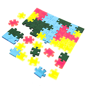TTS Transparent Puzzle 56 pc