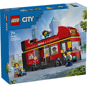 LEGO City Red Double-Decker Sightseeing Bus