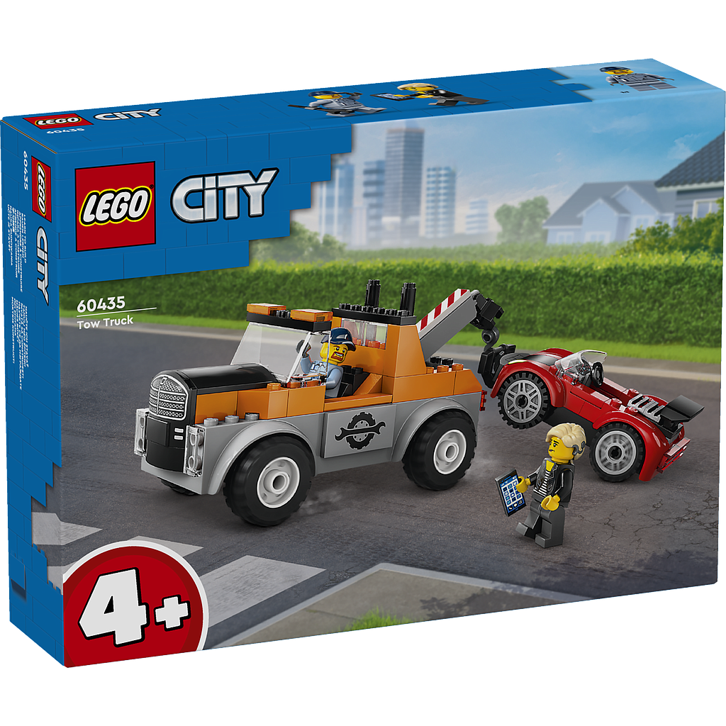 LEGO City Tow Truck and Sports Car Repair