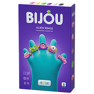HEY CLAY Modeling Clay Rings Aliens