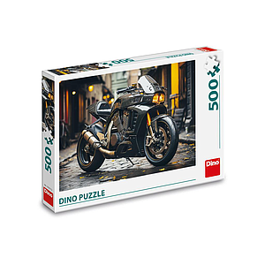 Dino Puzzle 500 pc Motorcycle