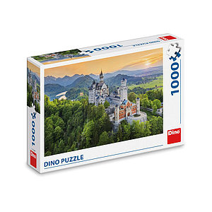 Dino Puzzle 1000 pc Spring Neuschwanstein
