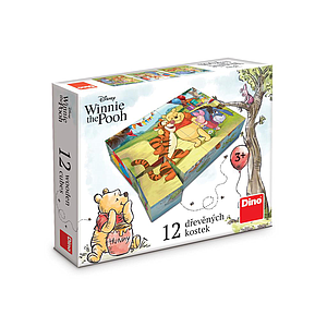 Dino Cube Puzzle 12 pc Winnie The Pooh And Friends