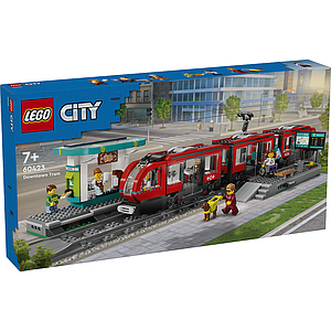 LEGO City Downtown Streetcar and Station