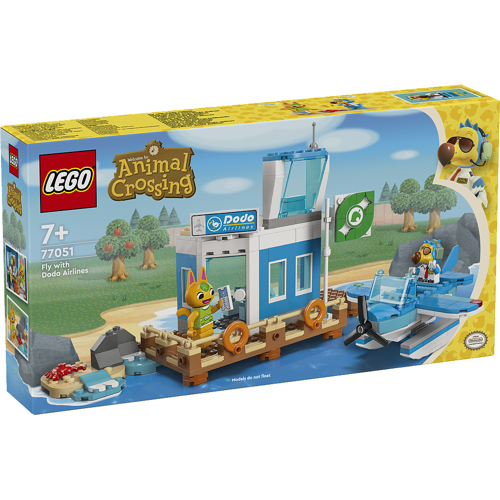 LEGO Animal Crossing Fly with Dodo Airlines