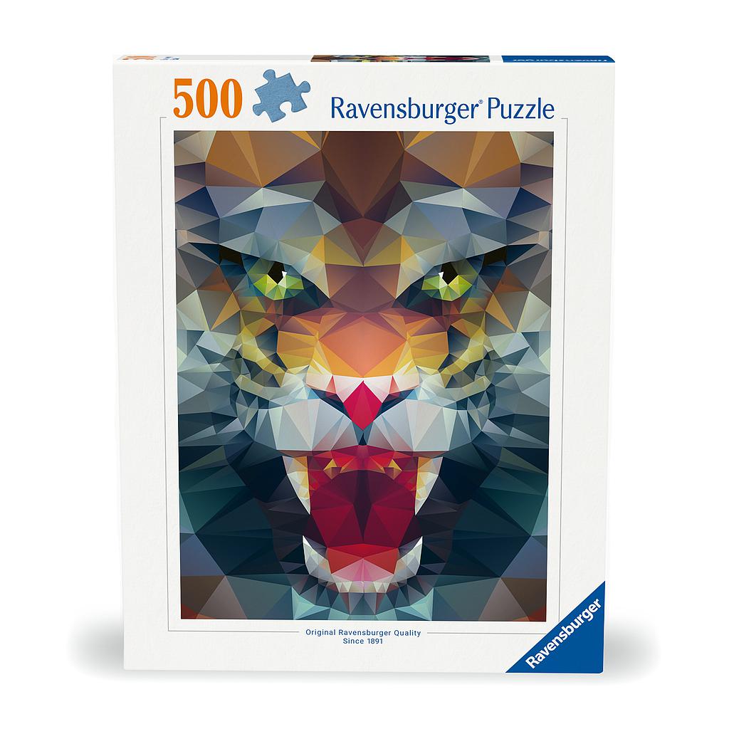 Ravensburger Puzzle 500 pc Graphic Lion