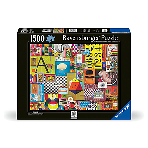 Ravensburger pusle 1500 tk Eamese variatsioonid