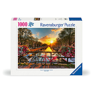 Ravensburger puzzle 1000 pc Bicycles in Amsterdam