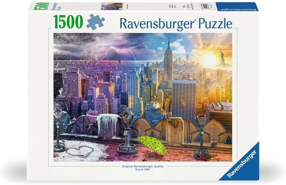 Ravensburger Puzzle 1500 pc Seasons in New York