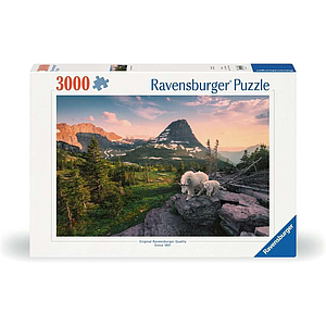 Ravensburger Puzzle 3000 pc With an Alpine Ibex Kid