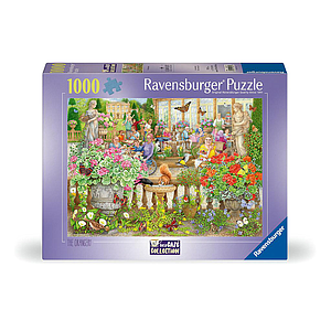 Ravensburger high-quality puzzle Cafe in the middle of nature, 1000 pieces