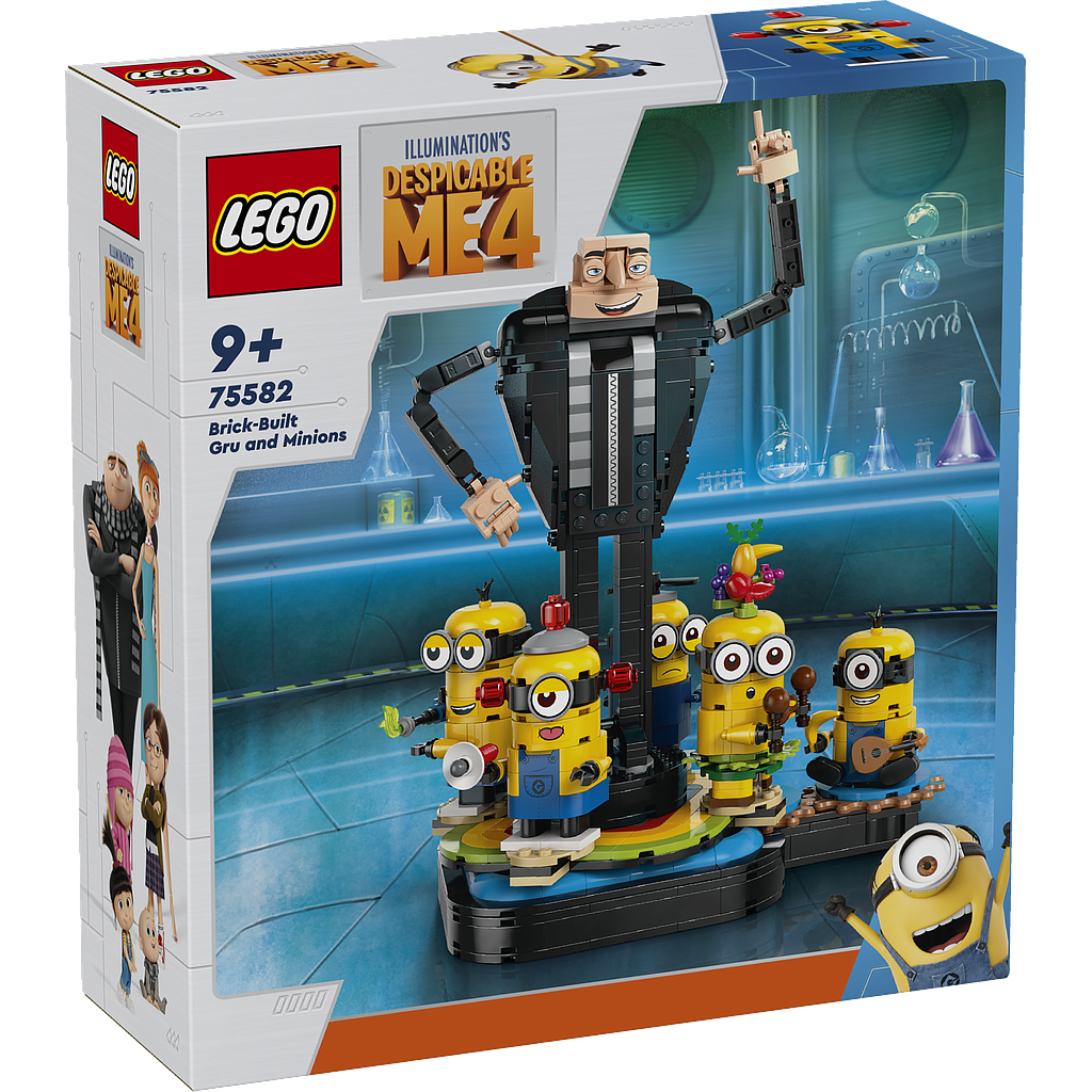 LEGO Minions Brick-Built Gru and Minions